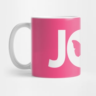 Joy being joyful - Text design Mug